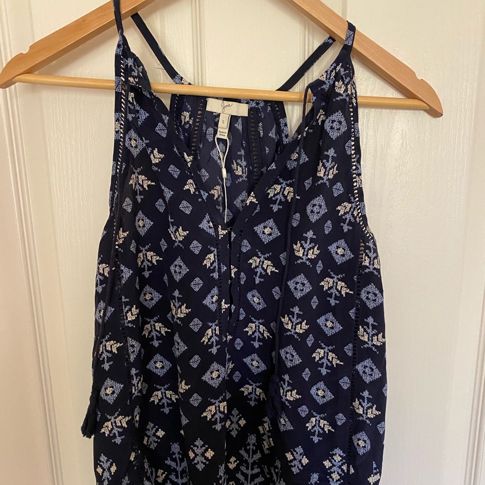 Joie halter tank top blue